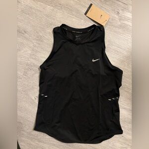 Nike Black Performance Tank Top size small